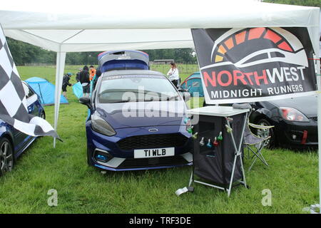 Nord-ouest de Supercars à Lytham Banque D'Images