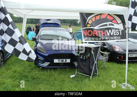 Nord-ouest de Supercars à Lytham Banque D'Images