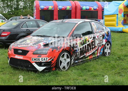 Nord-ouest de Supercars à Lytham Banque D'Images