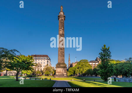 Colonne de St Andrews Square, Édimbourg Banque D'Images