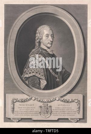 Kaunitz-Rietberg, Wenzel Anton von prince, Additional-Rights Clearance-Info-Not-Available- Banque D'Images