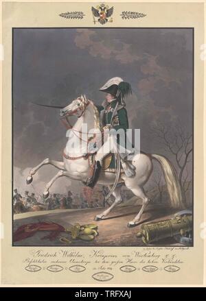 William I, roi du Wurtemberg, Additional-Rights Clearance-Info-Not-Available- Banque D'Images