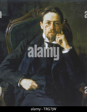 ANTON TCHEKHOV (1860-1904) dramaturge et auteur russe Banque D'Images