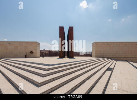 Memoriale Della Shoah, Mémorial De La Shoah De Bologne, Mémorial Juif De L'Holocauste, A Établi Des Architectes, 2016, Bologne, Italie Banque D'Images