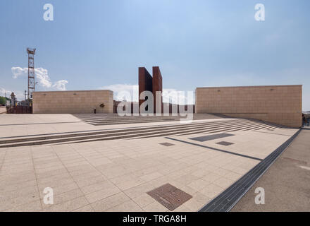 Memoriale Della Shoah, Mémorial De La Shoah De Bologne, Mémorial Juif De L'Holocauste, A Établi Des Architectes, 2016, Bologne, Italie Banque D'Images