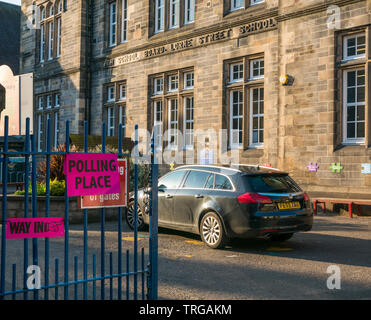 Lorne l'école primaire de scrutin à l'élection partielle du Conseil de Leith Walk, Édimbourg, Écosse, Royaume-Uni Banque D'Images