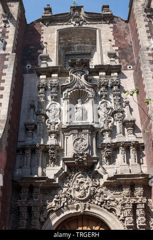 La Santisima Church aka Templo de la Santisima Trinidad Church dans la ville de Mexico Banque D'Images