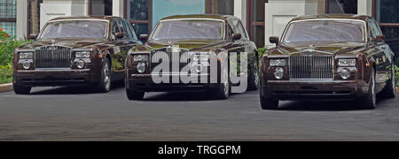 Voitures Rolls Royce, Macao Chine Banque D'Images