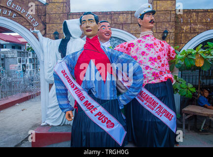 Higantes au festival Higantes à Angono Philippines Banque D'Images