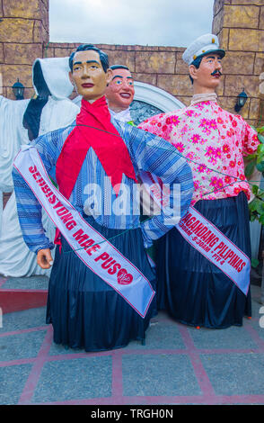 Higantes au festival Higantes à Angono Philippines Banque D'Images