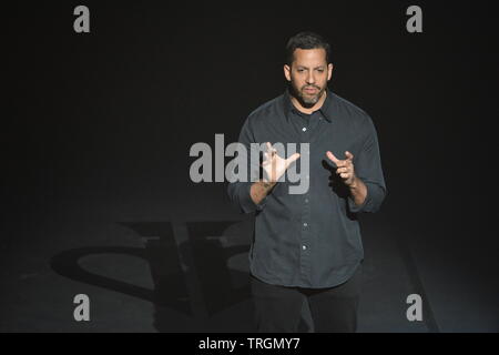 Edinburgh, Royaume-Uni. 5 juin, 2019. David Blaine ouvre son 'Real ou Magic' UK Tour à la Playhouse Theatre à Édimbourg. Crédit : Colin Fisher/Alamy Live News Banque D'Images