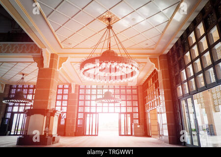 Salle de bal du Château intérieur de présentation ou réception royale / Grand prix temple de la religion Banque D'Images