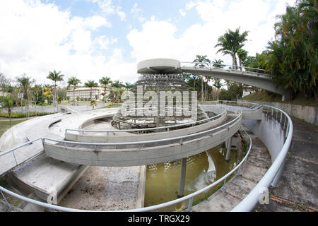 Caracas, Venezuela. 14-02-2012 L'Université Simon Bolivar, le campus de l'USB. Banque D'Images