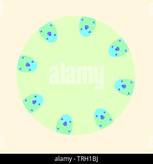 L'infographie image de la belle et fascinante comportement fractal d'une fonction mathématique, l'itération des nombres complexes. Banque D'Images