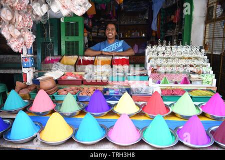 Devaraja Market à Mysore, Inde Banque D'Images