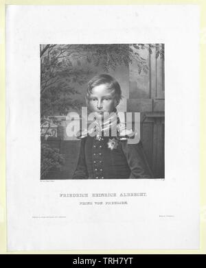 Albrecht, Prince de Prusse,-Additional-Rights Clearance-Info-Not-Available Banque D'Images