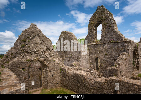 Château d'Oystermouth, Pays de Galles, Royaume-Uni Banque D'Images