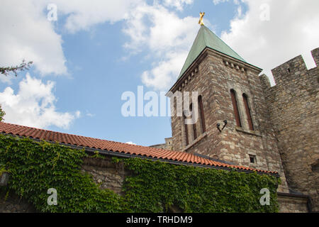 La forteresse de Kalemegdan à Belgrade (Serbie), restes de présence ottomane dans la région des Balkans Banque D'Images