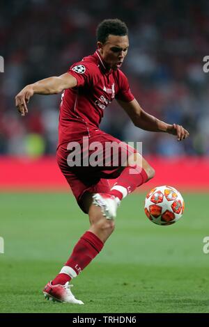 ALEXANDER TRENT-ARNOLD, LIVERPOOL FC, 2019 Banque D'Images