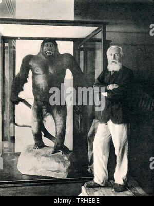 ERNST HAECKEL (1834-1919), zoologiste allemand et l'artiste Banque D'Images