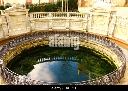 Die Donauquelle à Donaueschingen im Schwarzwald Banque D'Images