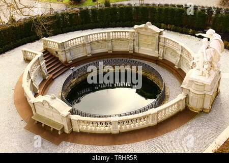 Die Donauquelle à Donaueschingen im Schwarzwald Banque D'Images