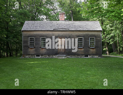 L'Robbins House en Minute Man National Historical Park à proximité de Concord, Massachusetts - maison historique où plusieurs Concord African American Banque D'Images