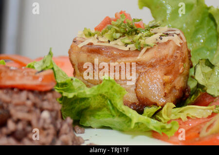 Cuisine cubaine des photos avec des couleurs éclatantes Banque D'Images