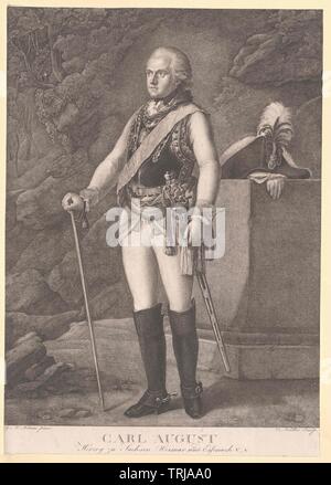 Karl August, duc de Saxe-Weimar-Eisenach, Additional-Rights Clearance-Info-Not-Available Banque D'Images