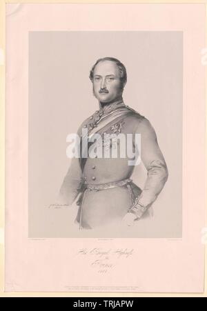 Albert, Prince consort d'Angleterre, duc de Saxe, prince de Saxe-Cobourg-Gotha,-Additional-Rights Clearance-Info-Not-Available Banque D'Images