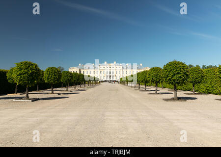 Le palais de Rundale, paroisse de Rundāle, Lettonie Banque D'Images