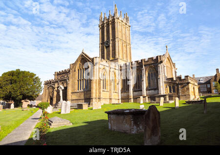 L'église St Mary (alias le ministre), Ilminster, Somerset, England, UK Banque D'Images
