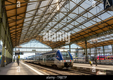 La gare centrale de Tours, Indre-et-Loire, Centre Val de Loire, France Banque D'Images