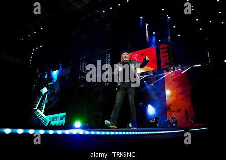 Milan Italie 7 Juin 2019 Vasco Rossi Vit Au Stadio San Siro Milan Pendant La Visite En Direct De Vasco Non Stop © Andrea Ripamonti / Alay Banque D'Images