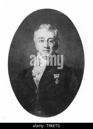 CHARLES BELL (1774-1842) chirurgien écossais et neurologue Banque D'Images