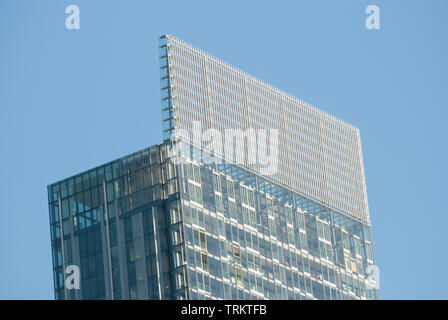 Le centre-ville de Manchester, la photographie de rue. Banque D'Images