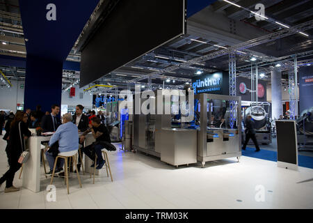 Impressions du monde plus grand salon international de la viande dans la région de Frankfurt am Main Allemagne en mai 2019 Banque D'Images