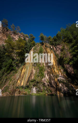 Gebiz Serik, Antalya - Turquie. Ucansu Gebiz en cascade, Serik Antalya - Turquie Banque D'Images