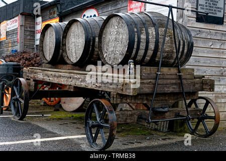 Pub et restaurant irlandais plus Johnnie Fox's,Glencullen,Co.Wicklow, Irlande Banque D'Images