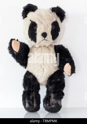 Vintage Poupée ours panda Banque D'Images
