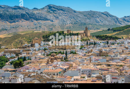 Antequera, très belle ville dans la province de Malaga, Andalousie, espagne. Banque D'Images