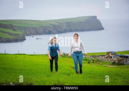 Les agriculteurs sur Shetland Photo Copyright Chris Watt Tel - 07887 info@chriswatt.com www.chriswatt.com 554 193 Banque D'Images