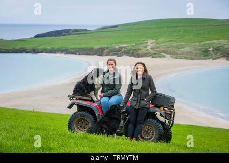 Les agriculteurs sur Shetland Photo Copyright Chris Watt Tel - 07887 info@chriswatt.com www.chriswatt.com 554 193 Banque D'Images