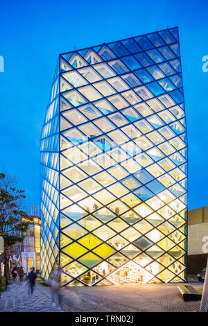 L'Asie, Japon, Tokyo, Harajuku, quartier magasin Prada Banque D'Images