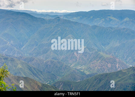 Canyon del Chicamocha, Santander, Colombie Banque D'Images