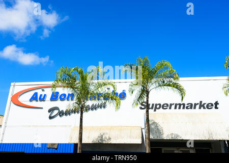 Au Bon Marche est un supermarché à Port Vila, Vanuatu, Mélanésie Banque D'Images