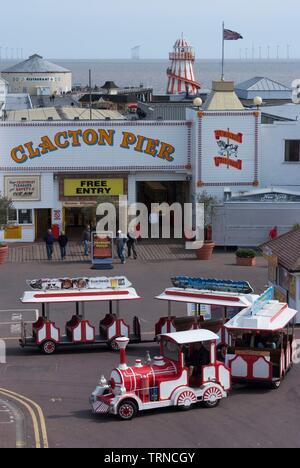 Clacton-on-Sea, Essex, Angleterre, Royaume-Uni, 26/5/10. Organisateur : Ethel Davies. Banque D'Images