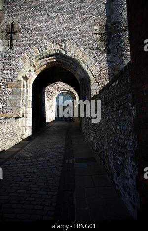 Château de Lewes Banque D'Images