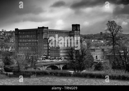 Belper est Moulin, Derwent Valley, Derbyshire, Angleterre (1) Banque D'Images