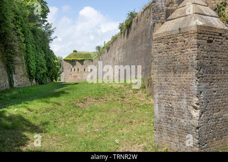 Le Drop Redoubt, Western Heights, Douvres. Banque D'Images